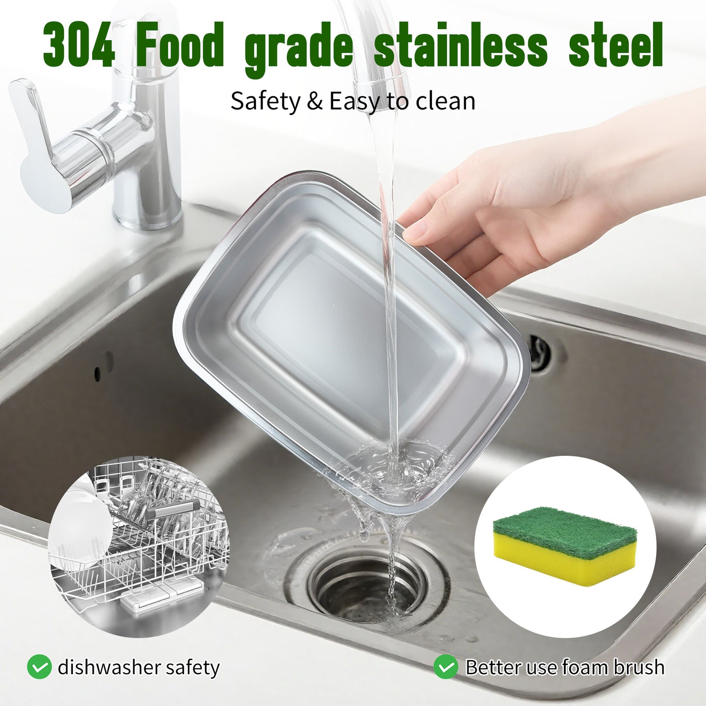 MDHAND heated lunch box for adults, cordless electric lunch box with battery power, compact design and food container for hot meals.