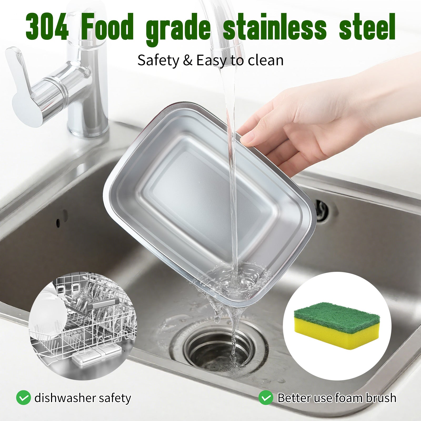 MDHAND heated lunch box for adults, cordless electric lunch box with battery power, compact design and food container for hot meals.