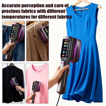 MDHAND Travel Steamer Iron for Clothes, 1200W Handheld Garment Steamer