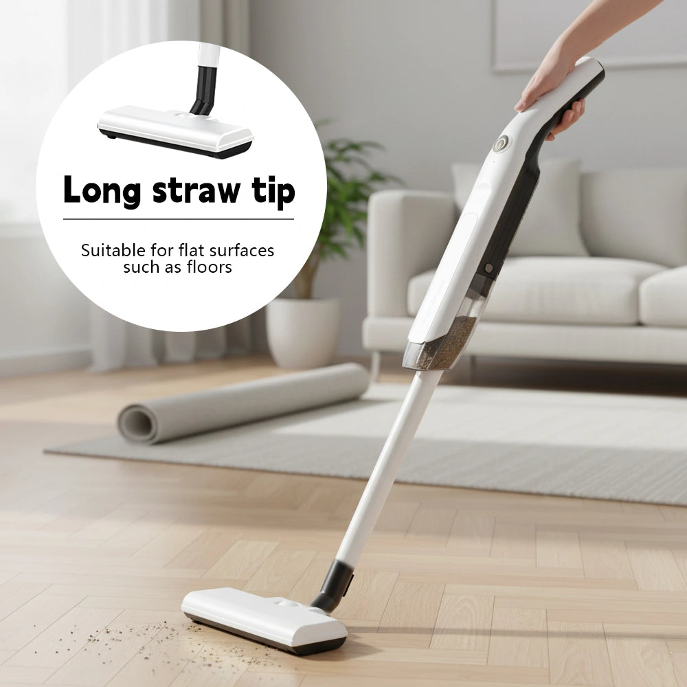 MDHAND Cordless Stick Vacuum Cleaner, 10KPa Suction 120W Power