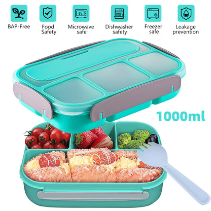 MDHAND - Plastic Lunch Box 1L