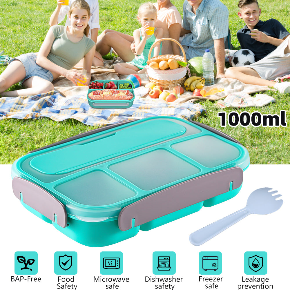 MDHAND - Plastic Lunch Box 1L