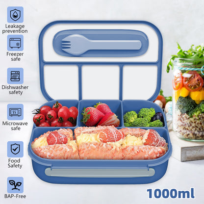 MDHAND - Plastic Lunch Box 1L