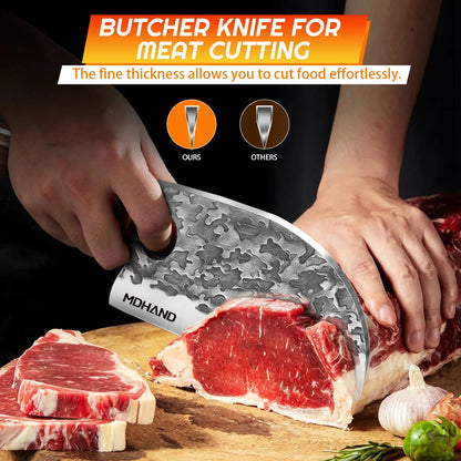MDHAND Knife Set, 14pcs Japanese Knife Set, Premium German Stainless Steel Kitchen Knife Set