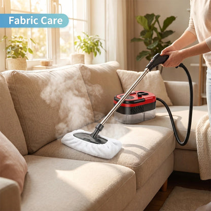 MDHAND 2500W Steam Cleaner, 1200ml Tank, 3 Bar Pressure, 212°F Steam