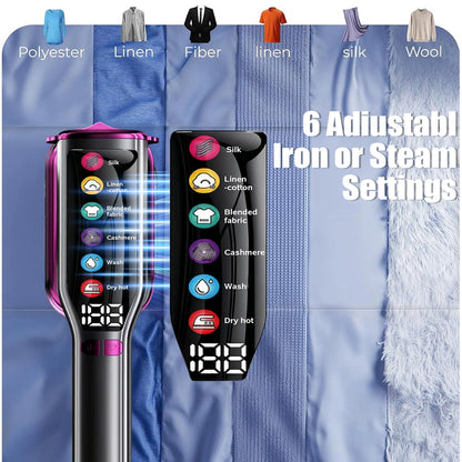 MDHAND Travel Steamer Iron for Clothes, 1200W Handheld Garment Steamer