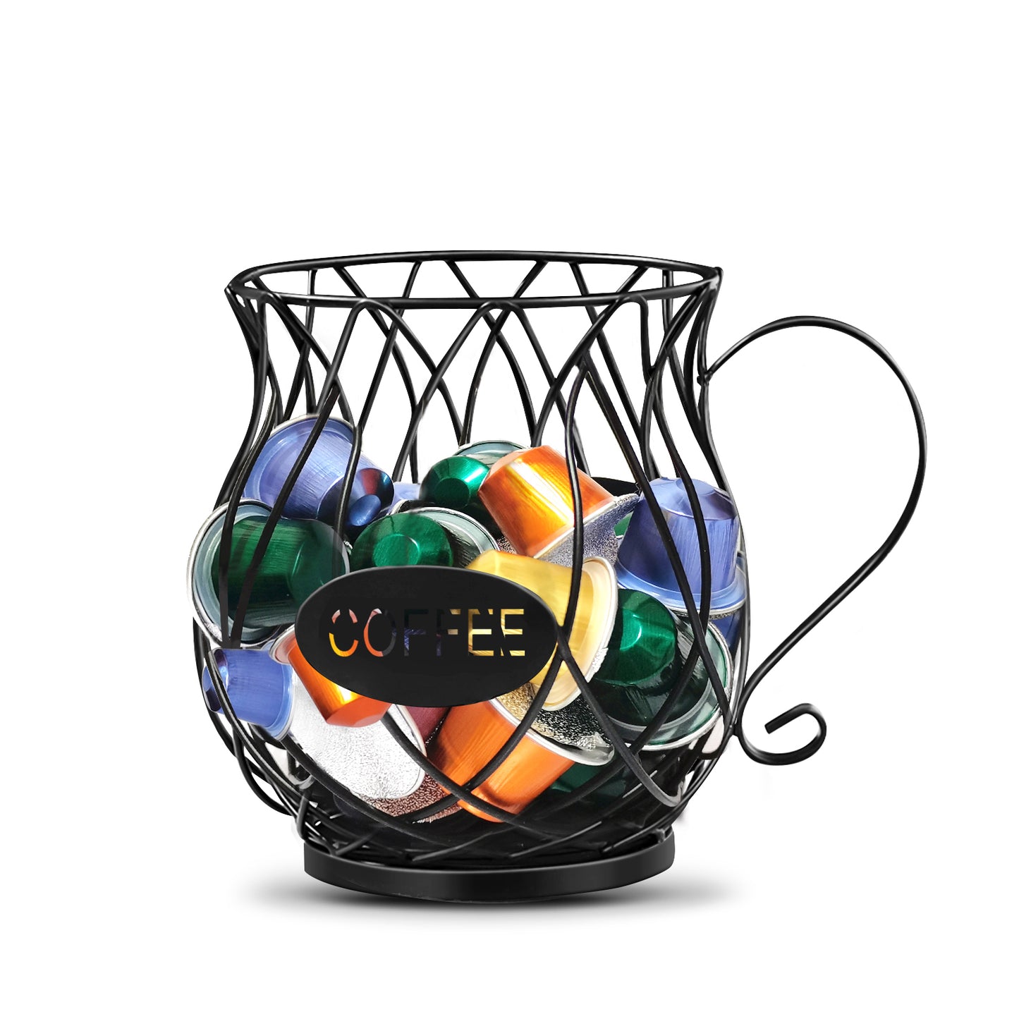 MAHAND MDHAND K Cup coffee pods organizer holder for home, compact storage solution for K-cup coffee pods.